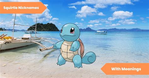 101 Squirtle Nicknames for the the Adorable Aqua.